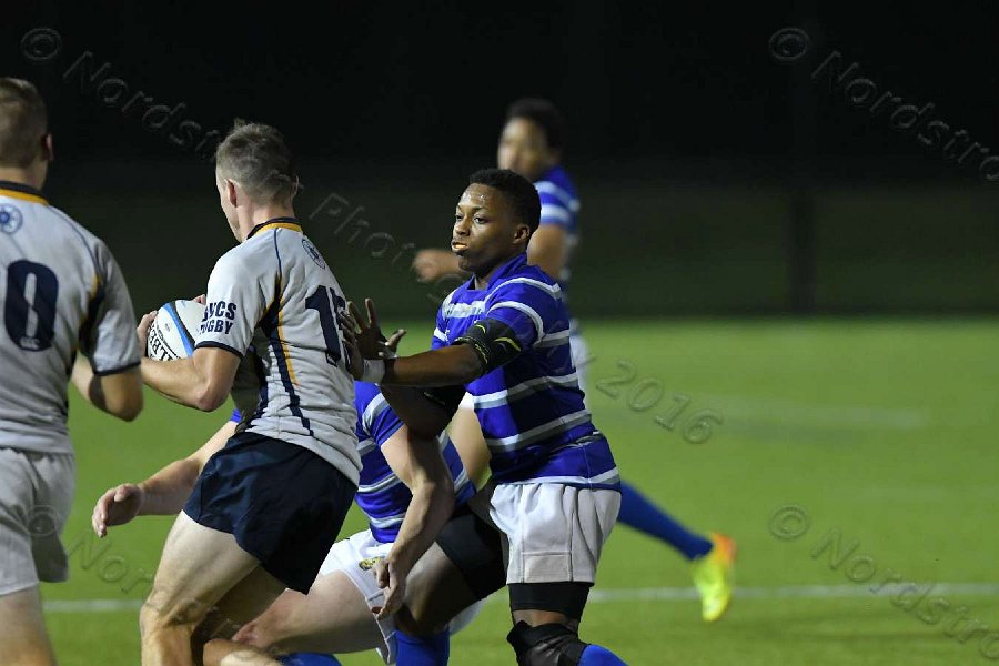 Wheaton Men\'s Rugby vs Mass Maritime.  Photo by Keith Nordstrom